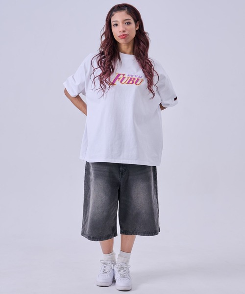 FUBU( フブ)の「FUBU フブ ブランド Patch TShirts/半袖パッチTシャツ(Tシャツ/カットソー・メンズ・ブラック/ホワイト・XL/L/M/XXL)」の18枚目の写真