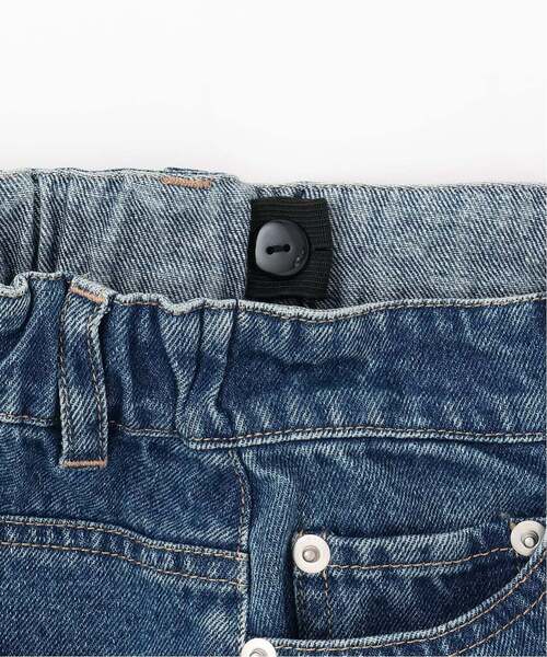 b・ROOM（ビールーム）の「【ともデニ】ストレートデニムパンツ（その他パンツ・キッズ・ブルー・120cm/100cm/110cm/150cm/130cm/140cm）」の11枚目の写真