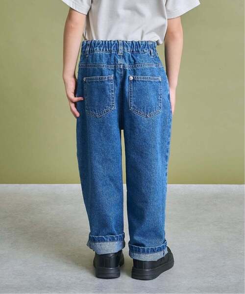 b・ROOM（ビールーム）の「【ともデニ】ストレートデニムパンツ（その他パンツ・キッズ・ブルー・120cm/100cm/110cm/150cm/130cm/140cm）」の18枚目の写真