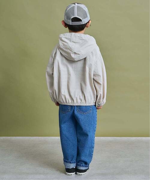 b・ROOM（ビールーム）の「【ともデニ】ストレートデニムパンツ（その他パンツ・キッズ・ブルー・120cm/100cm/110cm/150cm/130cm/140cm）」の6枚目の写真