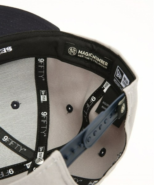 MAGIC NUMBER（マジック ナンバー）の「【MAGIC NUMBER】別注 MAGIC NUMBER × NEW ERA 9FIFTY SEE YOU IN THE WATER XV CAP マジックナンバー ニューエラ（キャップ・メンズ・グレー・FREE）」の7枚目の写真
