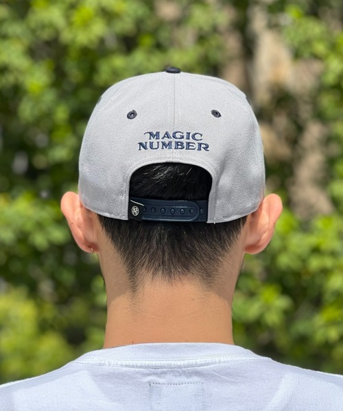MAGIC NUMBER（マジック ナンバー）の「【MAGIC NUMBER】別注 MAGIC NUMBER × NEW ERA 9FIFTY SEE YOU IN THE WATER XV CAP マジックナンバー ニューエラ（キャップ・メンズ・グレー・FREE）」の11枚目の写真