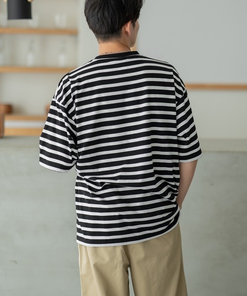 En serio TOKYO(エンソリオトーキョー)の「【SIDEWAYSTANCE】刺繍ダウナードッグボーダー半袖Tシャツ SIDE24-052(Tシャツ/カットソー・メンズ・B/A・LARGE/X-LARGE/SMALL/MEDIUM)」の9枚目の写真