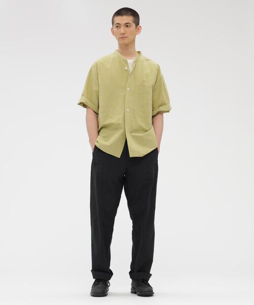 MHL.（エムエイチエル）の「FADED LINEN COTTON PLAINWEAVE（その他パンツ・メンズ・ブラック/グレー・SMALL/MEDIUM/LARGE）」の7枚目の写真