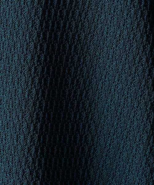 NICOLE CLUB FOR MEN(ニコルクラブフォーメン)の「シアージャカードサマーニットシャツ(ニット/セーター・メンズ・ブラック/杢グレー/オフホワイト/ブルー系・LARGE/MEDIUM/X-LARGE)」の20枚目の写真