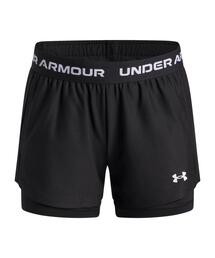 UNDER ARMOUR（アンダーアーマー）の「UAテック プレーアップ 2イン1 ショーツ（トレーニング/キッズ）（その他パンツ）」