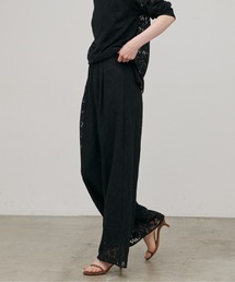 LARUTA（ラルータ）の「【LARUTA】［Web限定］フラワーエンブロイダリーパンツ（その他パンツ）」