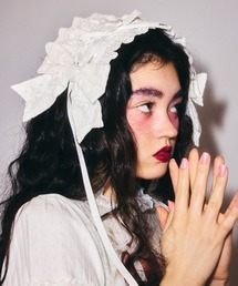 Candy Stripper | BABY RIBBON HEAD ドレス(ニットキャップ/ビーニー)