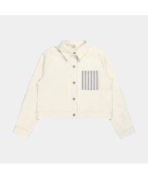 PIGMENT（ピグメント）の「ストライプドットジャケット (KYJK2512113)（テーラードジャケット）」