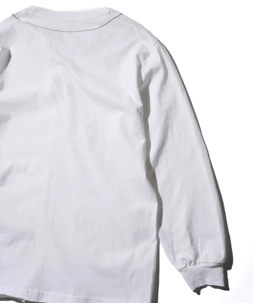 THRIFTY LOOK（スリフティールック）の「Thrifty look NAJA PENDANT EMB LS TEE（Tシャツ/カットソー・メンズ・ホワイト/ブラック・M/L/XL）」の7枚目の写真