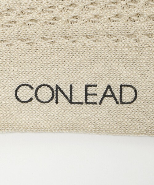 CONLEAD（コンリード）の「＜CONLEAD＞ LACE SOLID レース ソリッド/ソックス（ソックス/靴下・メンズ・ブラウン系/ブラック/コバルトブルー/イエロー/ベージュ/ホワイト・FREE）」の7枚目の写真