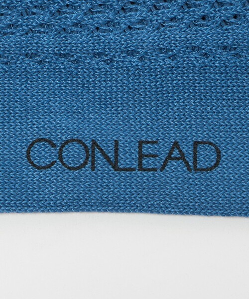 CONLEAD（コンリード）の「＜CONLEAD＞ LACE SOLID レース ソリッド/ソックス（ソックス/靴下・メンズ・ブラウン系/ブラック/コバルトブルー/イエロー/ベージュ/ホワイト・FREE）」の11枚目の写真