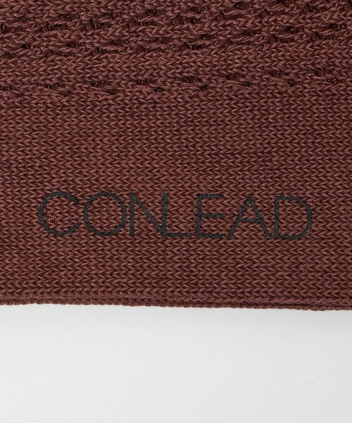 CONLEAD（コンリード）の「＜CONLEAD＞ LACE SOLID レース ソリッド/ソックス（ソックス/靴下・メンズ・ブラウン系/ブラック/コバルトブルー/イエロー/ベージュ/ホワイト・FREE）」の13枚目の写真