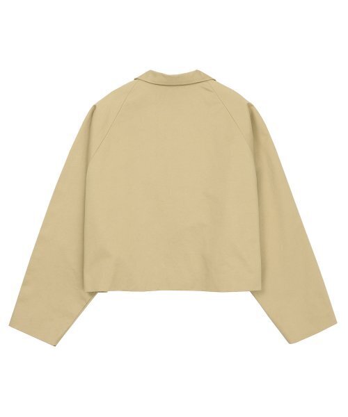 AJOBYAJO（アジョバイアジョ）の「Batwing Cotton Short Jacket [BEIGE]（テーラードジャケット・レディース・その他・FREE）」の4枚目の写真