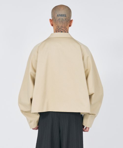 AJOBYAJO（アジョバイアジョ）の「Batwing Cotton Short Jacket [BEIGE]（テーラードジャケット・レディース・その他・FREE）」の9枚目の写真