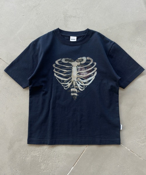 4color / 3size 】SPECIAL HEART BORN PRINT T/スペシャルハートボーン