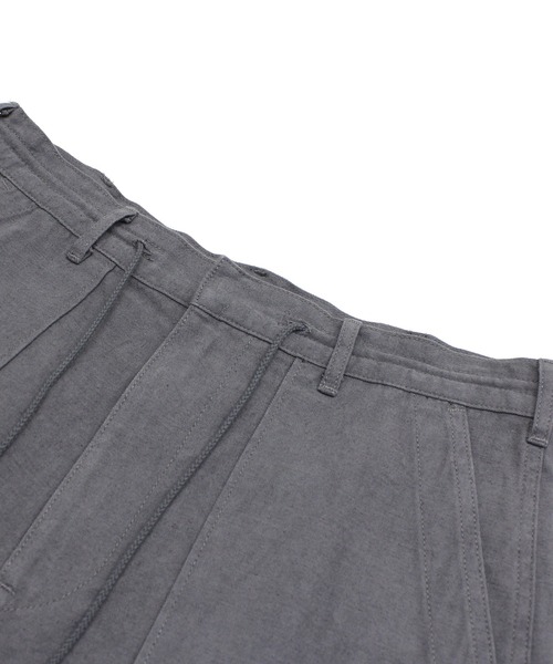 RNA-N(アールエヌエーエヌ)の「R4467 ムラ染めワイドアンクルパンツ(その他パンツ・レディース・カーキ/グレー系その他/ベージュ・FREE)」の12枚目の写真
