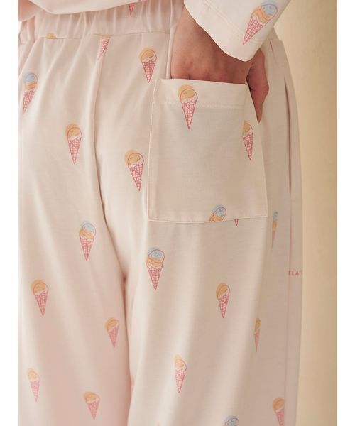 【IFMC.】総柄ロングパンツ