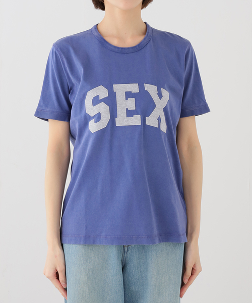 Carne Bollente(カルネボレンテ)の「【Carne Bollente/カルネボレンテ】The Sex Tee(Tシャツ/カットソー・レディース・ブルー・MEDIUM/SMALL)」の3枚目の写真