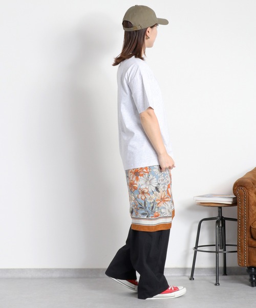 BEVERLY HILLS POLO CLUB(ビバリーヒルズポロクラブ)の「【BEVERLY HILLS POLO CLUB】ワンポイント刺繍ショートスリーブTee(Tシャツ/カットソー・レディース・オートミール/ブラック/ホワイト/ブルー・L/M)」の8枚目の写真