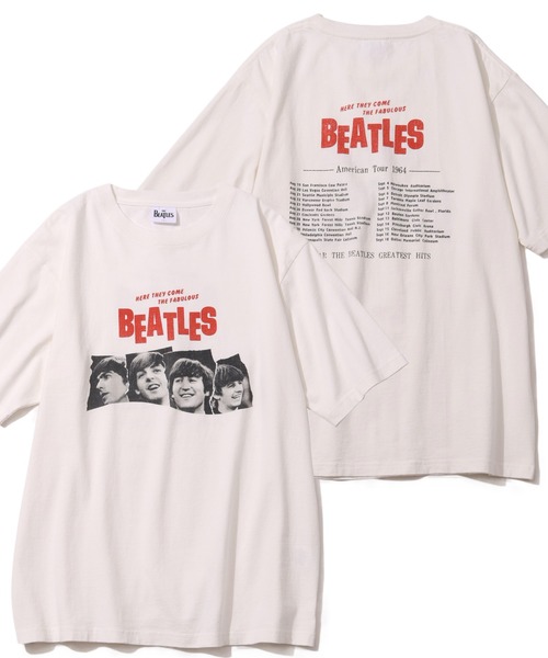 The Beatles(ザビートルズ)の「【THE BEATLES/ザ ビートルズ】グラフィックプリント半袖Tシャツ(Tシャツ/カットソー・メンズ・ブラウン/ホワイト系その他/ブルー系その他/ホワイト系その他2/ホワイト系1/ホワイト系2/ブラック系1/ブラック系2/ブルー系1・LL/S/M/L)」の4枚目の写真