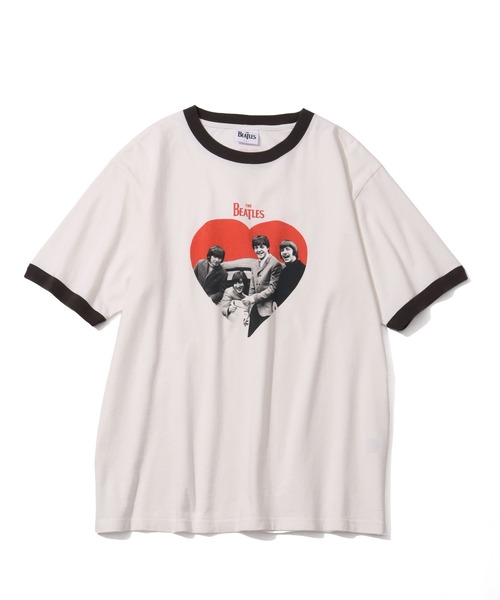 The Beatles(ザビートルズ)の「【THE BEATLES/ザ ビートルズ】グラフィックプリント半袖Tシャツ(Tシャツ/カットソー・メンズ・ブラウン/ホワイト系その他/ブルー系その他/ホワイト系その他2/ホワイト系1/ホワイト系2/ブラック系1/ブラック系2/ブルー系1・LL/S/M/L)」の2枚目の写真