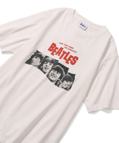 The Beatles(ザビートルズ)の「【THE BEATLES/ザ ビートルズ】グラフィックプリント半袖Tシャツ(Tシャツ/カットソー・メンズ・ブラウン/ホワイト系その他/ブルー系その他/ホワイト系その他2/ホワイト系1/ホワイト系2/ブラック系1/ブラック系2/ブルー系1・LL/S/M/L)」の10枚目の写真