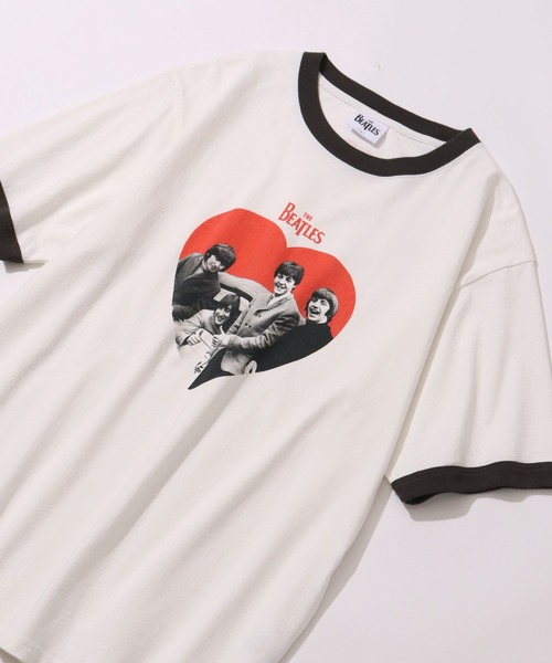 The Beatles(ザビートルズ)の「【THE BEATLES/ザ ビートルズ】グラフィックプリント半袖Tシャツ(Tシャツ/カットソー・メンズ・ブラウン/ホワイト系その他/ブルー系その他/ホワイト系その他2/ホワイト系1/ホワイト系2/ブラック系1/ブラック系2/ブルー系1・LL/S/M/L)」の16枚目の写真