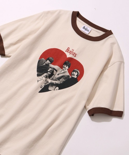 The Beatles(ザビートルズ)の「【THE BEATLES/ザ ビートルズ】グラフィックプリント半袖Tシャツ(Tシャツ/カットソー・メンズ・ブラウン/ホワイト系その他/ブルー系その他/ホワイト系その他2/ホワイト系1/ホワイト系2/ブラック系1/ブラック系2/ブルー系1・LL/S/M/L)」の13枚目の写真