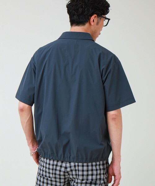 GLOSTER(グロスター)の「【接触冷感/セットアップ着用可能】SoftCool ポロシャツ(ポロシャツ・メンズ・ネイビー/ブラック/グレー・L/M/S)」の7枚目の写真