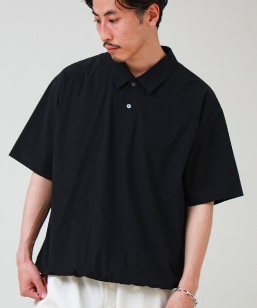 GLOSTER(グロスター)の「【接触冷感/セットアップ着用可能】SoftCool ポロシャツ(ポロシャツ・メンズ・ネイビー/ブラック/グレー・L/M/S)」の16枚目の写真