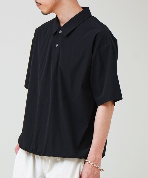 GLOSTER(グロスター)の「【接触冷感/セットアップ着用可能】SoftCool ポロシャツ(ポロシャツ・メンズ・ネイビー/ブラック/グレー・L/M/S)」の18枚目の写真