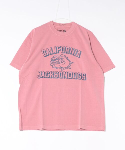 JACKSON MATISSE（ジャクソンマティス）の「DEAR LAUREL/ディアローレル×ジャクソンマティス 半袖 Tシャツ DL26S-JM2103（Tシャツ/カットソー・メンズ・ピンク/ブルー/グレー・M/L）」の5枚目の写真