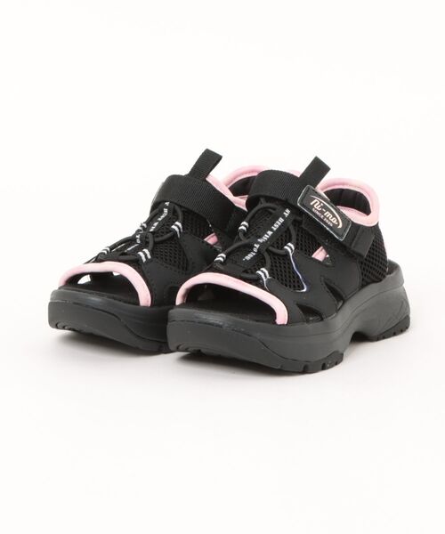 MoonStar(ムーンスター)の「《moonstar》NM J154(サンダル・キッズ・ブラック/シルバー/パープル・21.0cm/20.0cm/19.0cm/24.0cm/23.0cm/22.0cm)」の1枚目の写真