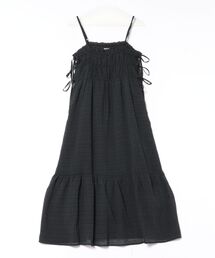 flower | ギンガムリボンワンピース(ワンピース)