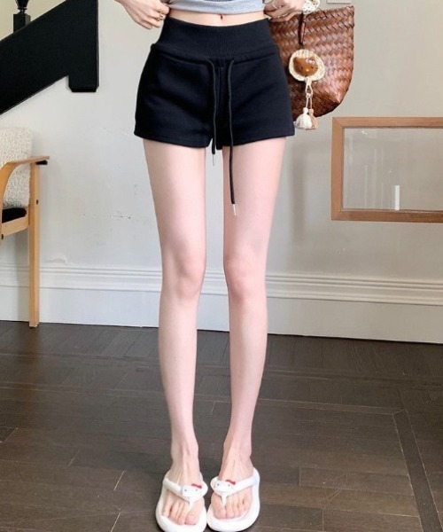 yuue' ( wear )(ユーイ)の「スウェットマイクロショートパンツ(その他パンツ・レディース・グレー/ブラック・M/L)」の10枚目の写真
