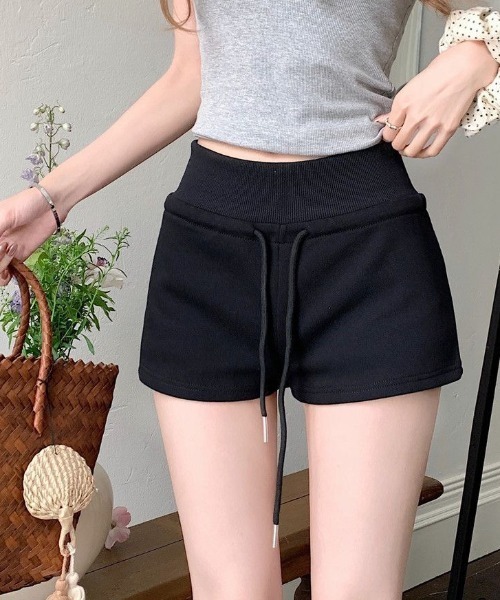 yuue' ( wear )(ユーイ)の「スウェットマイクロショートパンツ(その他パンツ・レディース・グレー/ブラック・M/L)」の9枚目の写真