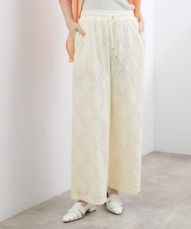 grove | 【貴島明日香さん着用】コーデを格上げ、レースイージーパンツ(その他パンツ)