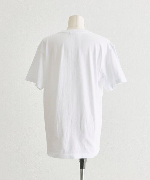 ear PAPILLONNER(イアパピヨネ)の「アニマルコードTシャツ【SUM1 STYLE】(Tシャツ/カットソー・レディース・ホワイト/ダークブラウン・FREE)」の13枚目の写真