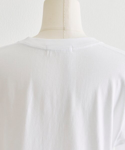 ear PAPILLONNER(イアパピヨネ)の「アニマルコードTシャツ【SUM1 STYLE】(Tシャツ/カットソー・レディース・ホワイト/ダークブラウン・FREE)」の17枚目の写真