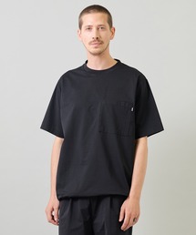 ペーパータッチドローコードTシャツ<ストレッチ・速乾・マシンウォッシャブル・イージーケア接触冷感>