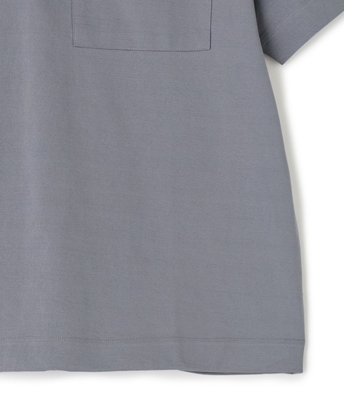 UNION STATION(ユニオンステーション)の「ペーパータッチドローコードTシャツ<ストレッチ・速乾・マシンウォッシャブル・イージーケア接触冷感>(Tシャツ/カットソー・メンズ・ネイビー/グレー/ホワイト/ブラック・L/M)」の17枚目の写真