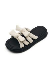 ゴアダブルボウソフトリボンサンダル3.5cm -VS9053 (5カラー)