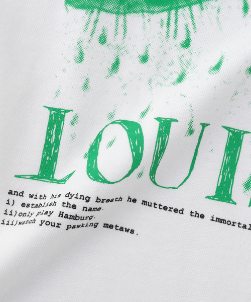EDIFICE(エディフィス)の「MINI-TET (ミニテット) Louis T-Shirt(Tシャツ/カットソー・メンズ・ブラック/グリーン/バーガンディー・LARGE/MEDIUM)」の6枚目の写真
