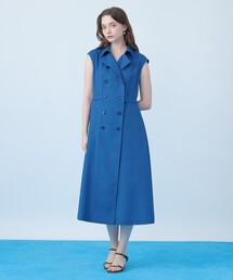 ANAYI ブルーワンピース ANAYI｜アナイのワンピース（ブルー・ネイビー/青色系）通販 - ZOZOTOWN