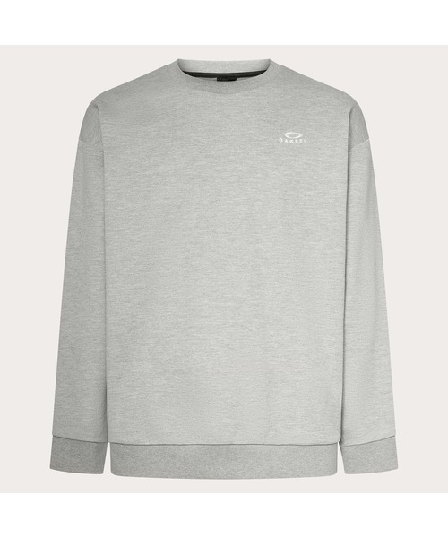 OAKLEY(オークリー)の「【新着】オークリーFOUNDATIONAL FLEECE L/S CREW 3.0 KNIT TOP/トレーナー/スウェットトップス/吸汗速乾/スポーツ・トレーニング/メンズ/OAKLEY(スウェット・メンズ・グレー・L/M/XL)」の7枚目の写真
