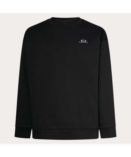 OAKLEY(オークリー)の「オークリーFOUNDATIONAL FLEECE L/S CREW 3.0 KNIT TOP/トレーナー/スウェットトップス/吸汗速乾/スポーツ・トレーニング/メンズ/OAKLEY(スウェット・メンズ・グレー/ヘザーグレー/ブラック・L/M/XL/S)」の16枚目の写真