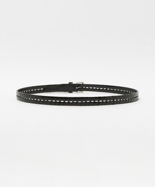 BEAUTY&YOUTH UNITED ARROWS（ビューティーアンドユースユナイテッドアローズ）の「オール ホール ベルト 25mm（ベルト・メンズ・ブラック・L/S/M）」の5枚目の写真