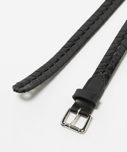 BEAUTY&YOUTH UNITED ARROWS（ビューティーアンドユースユナイテッドアローズ）の「オール ホール ベルト 25mm（ベルト・メンズ・ブラック・L/S/M）」の3枚目の写真