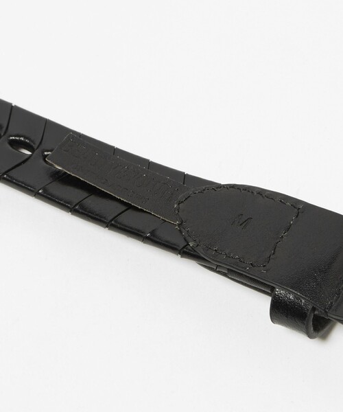 BEAUTY&YOUTH UNITED ARROWS（ビューティーアンドユースユナイテッドアローズ）の「オール ホール ベルト 25mm（ベルト・メンズ・ブラック・L/S/M）」の2枚目の写真